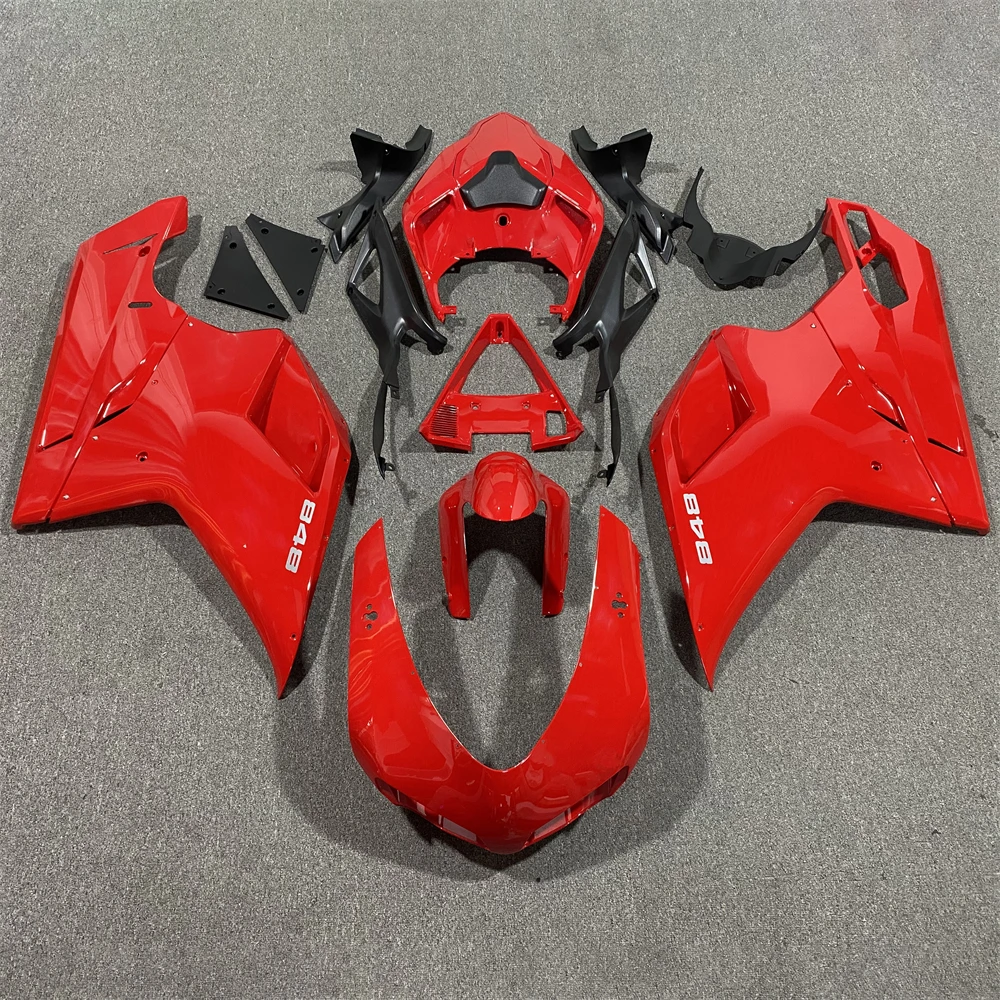 Ultra High Quality Fairing Ducati 848 1098 1198 848S 2007 - 2013 Kit Body Suit High Quality ABS Injection Molding New Products