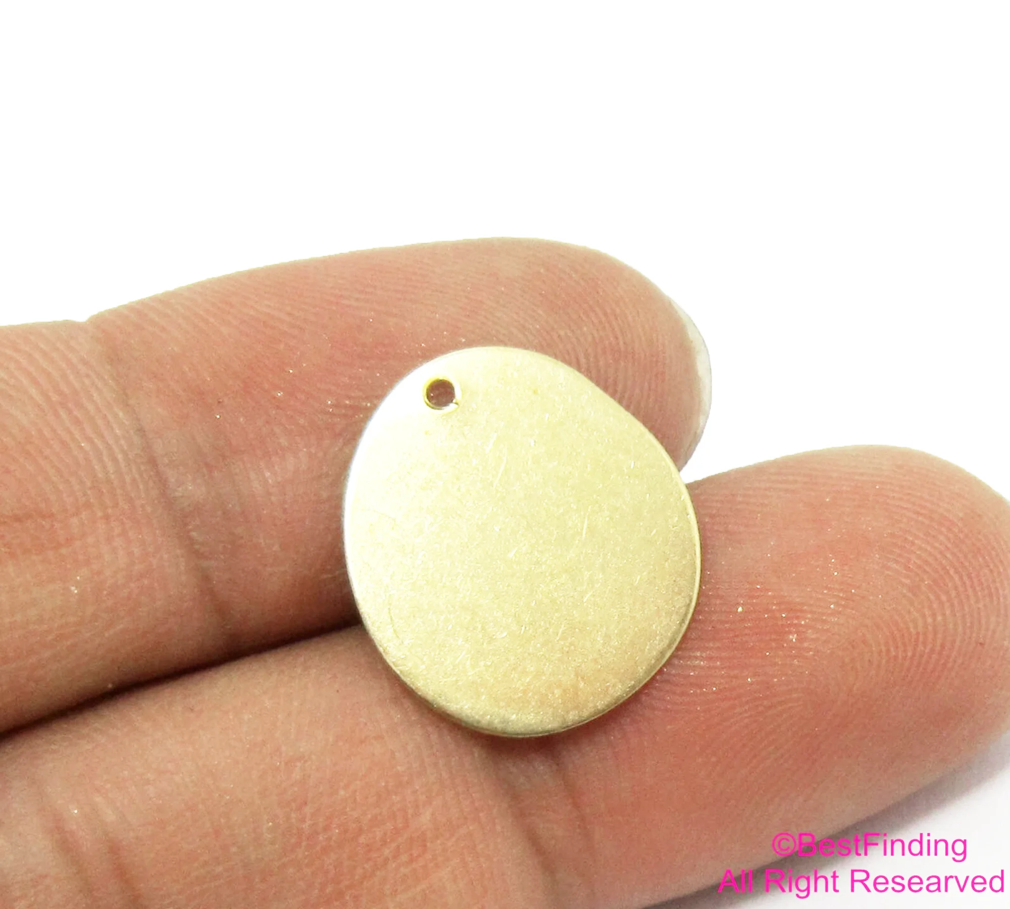 

50pcs Irregular Earring Charm, Teardrop Charm, Brass Charm For Jewelry Making, 18x16mm, Geometric Earring Findings -R391