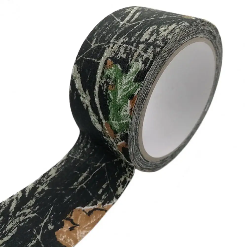 Strong Adhesive Tape Durable Water-resistant Camouflage Tape for Outdoor Hunting Camping Gear Strong Adhesive Silencing Widely