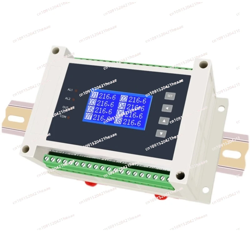 

Suitable for thermistor multi-channel temperature acquisition RS485 resistance measuring instrument 1000K