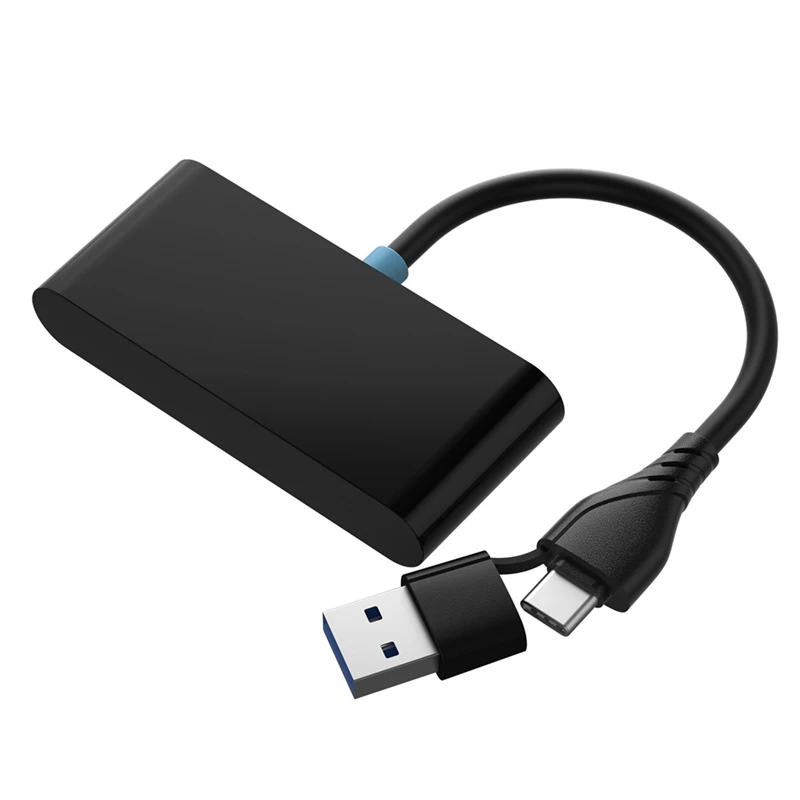 

2 в 1, беспроводной адаптер Carplay USB C Type-C Android Auto Dongle, проводной к беспроводному Carplay для автомобильного радиоприемника