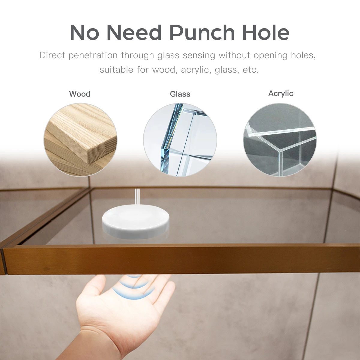 Punch Free LED Dimmer LED 12V Touch Switch DC /Dupont Wire Wood Glass Penetrable Hand Sweep Sensor For LED Strip Bar Lamp dimer