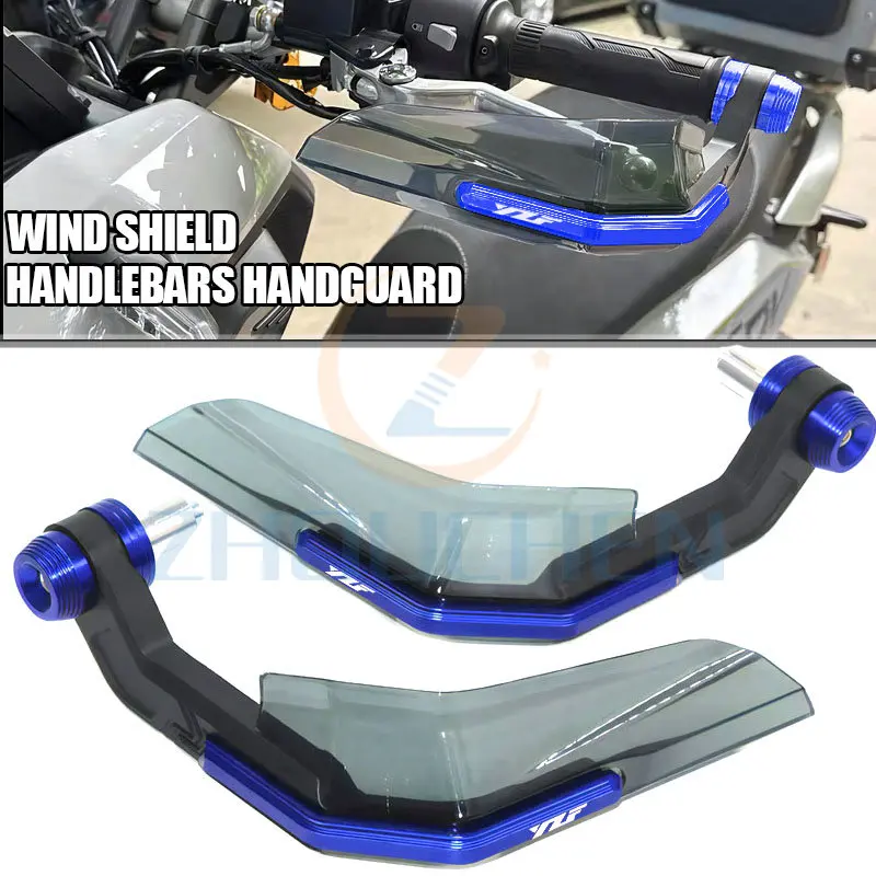 

Motorcycle Accessories CNC Handguard Shield Levers Protector for YAMAHA YZF R1 R3 R6 R125 Handlebar Windshield Modified Parts