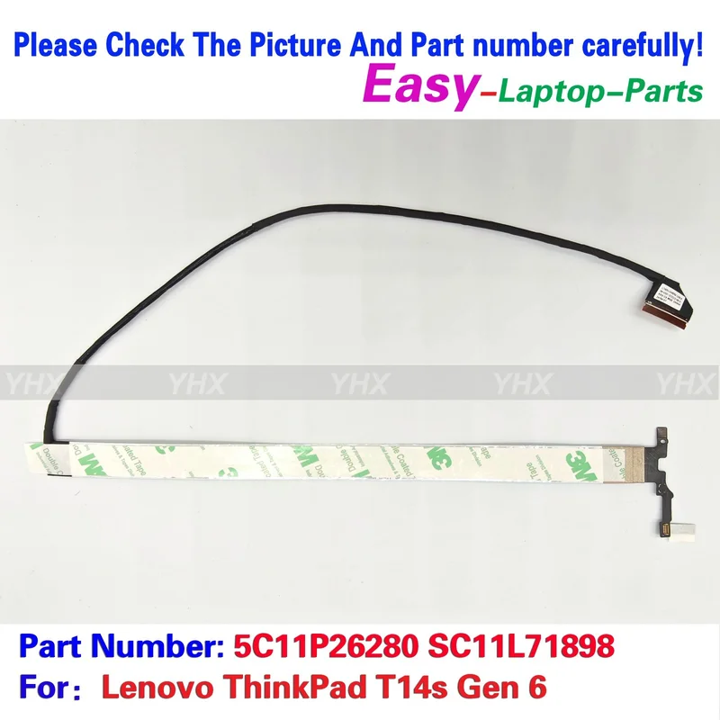 

New For Lenovo ThinkPad T14s Gen 6 CAMERA CABLE 5M IR 5C11P26280 SC11L71898 Notebook computer components