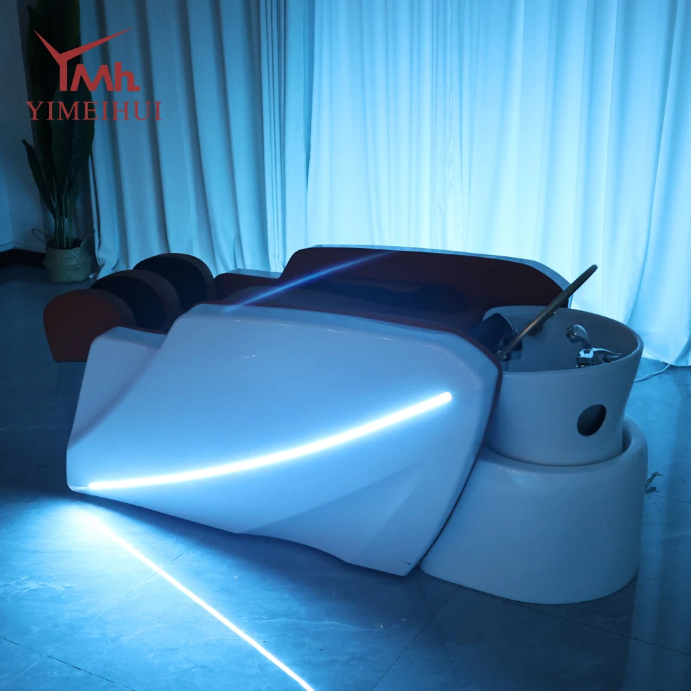 

Water therapy massage intelligent shampoo bed electric hair salon washing spa headspace beds