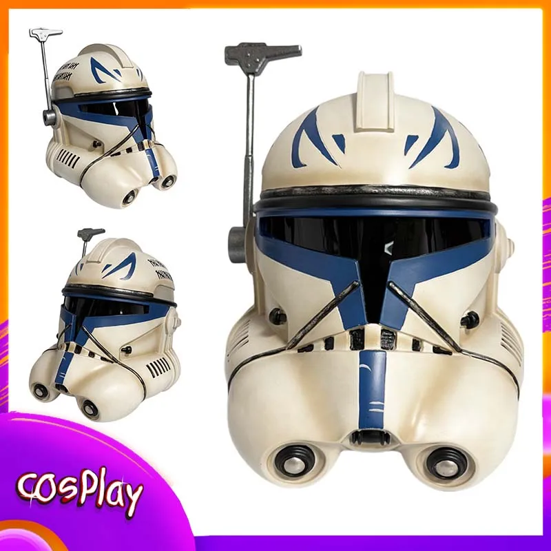 

Маска CT-7567 Капитан Рекс, костюм солдата для косплея, шлем 1:1, носимый, для Хэллоуина, Комик-Кона, вечеринок, карнавалов, реквизит для косплееров, подарок для взрослых