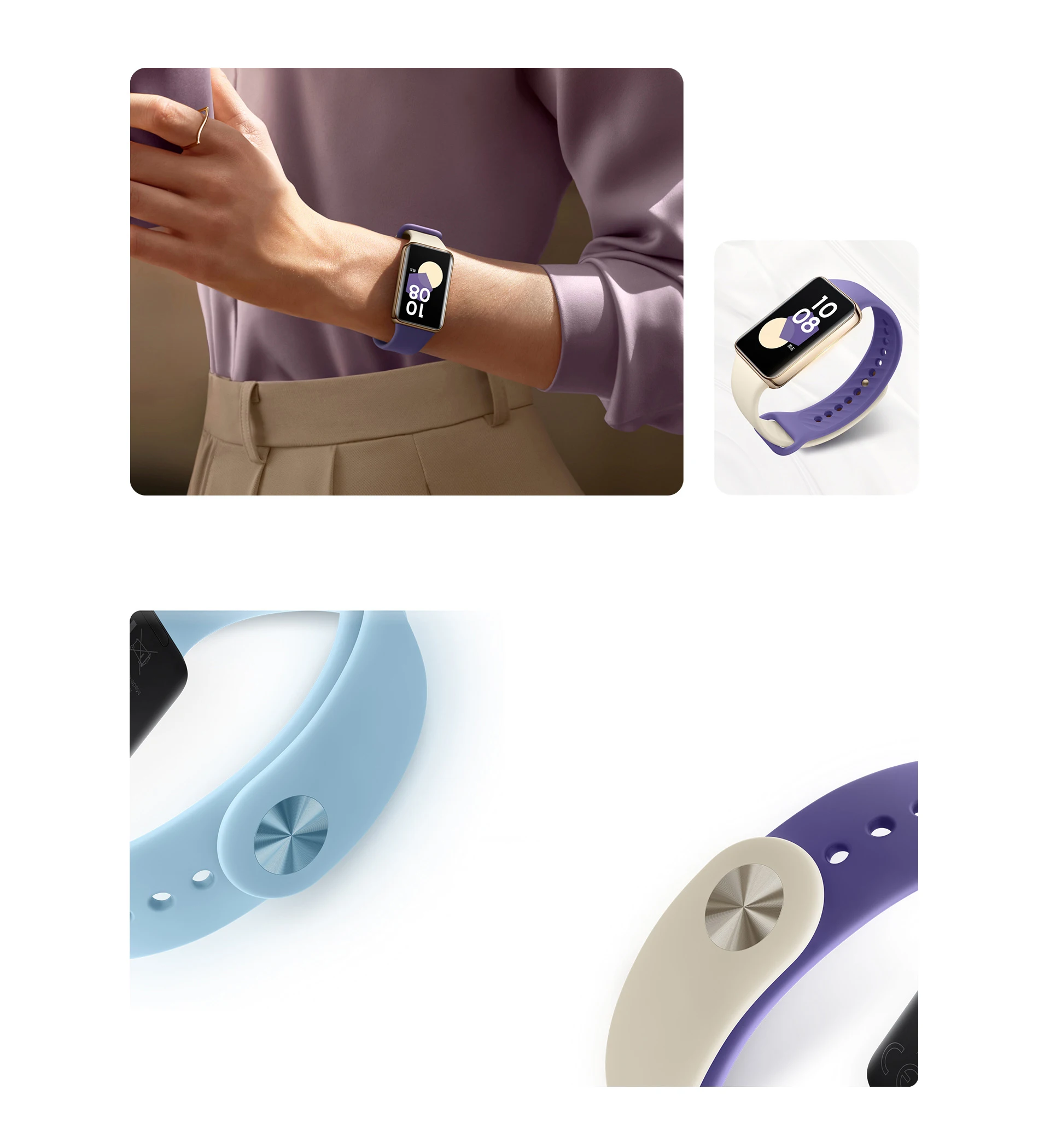 جهاز تتبع اللياقة البدنية HONOR Band 9 بشاشة AMOLED مقاس 1.57 بوصة، عمر بطارية 14 يومًا، 96 وضعًا للتمرين، شاشة نشاط طوال اليوم