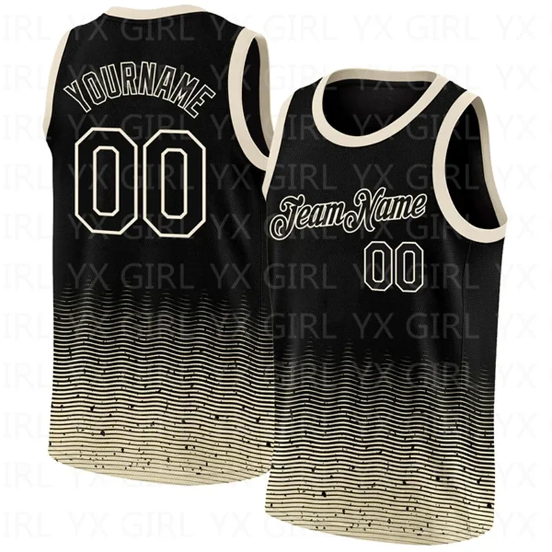 

Custom Black Fade Fashion Authentic City Edition Basketball Jersey Tank Tops for Men Jersey Personlized Sew Team Unisex Top