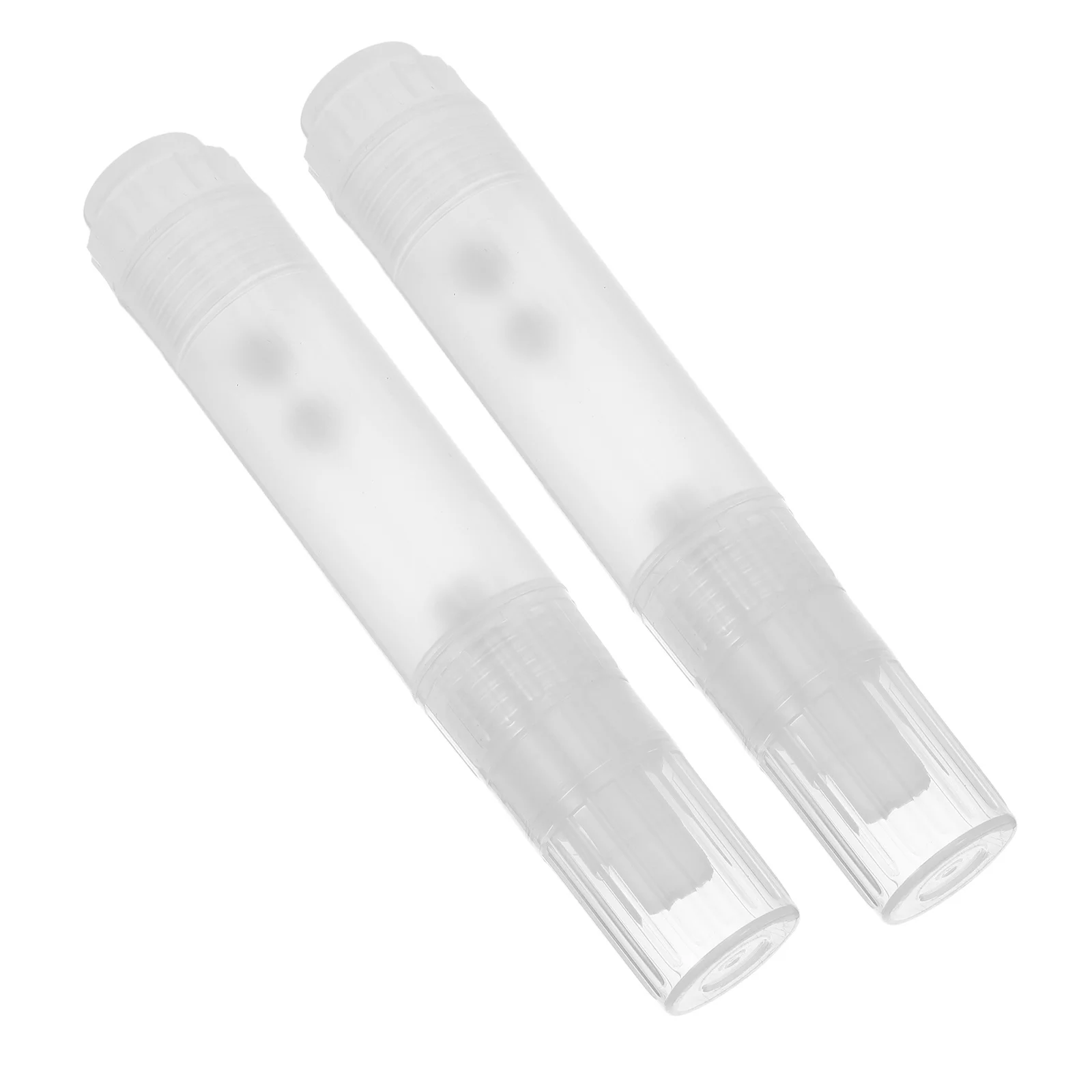 

2Pcs Refillable Paint Pens Empty Acrylic Markers 10Mm White Flat Tip for Wood Metal Plastic Rock Painting Graffiti Crafts
