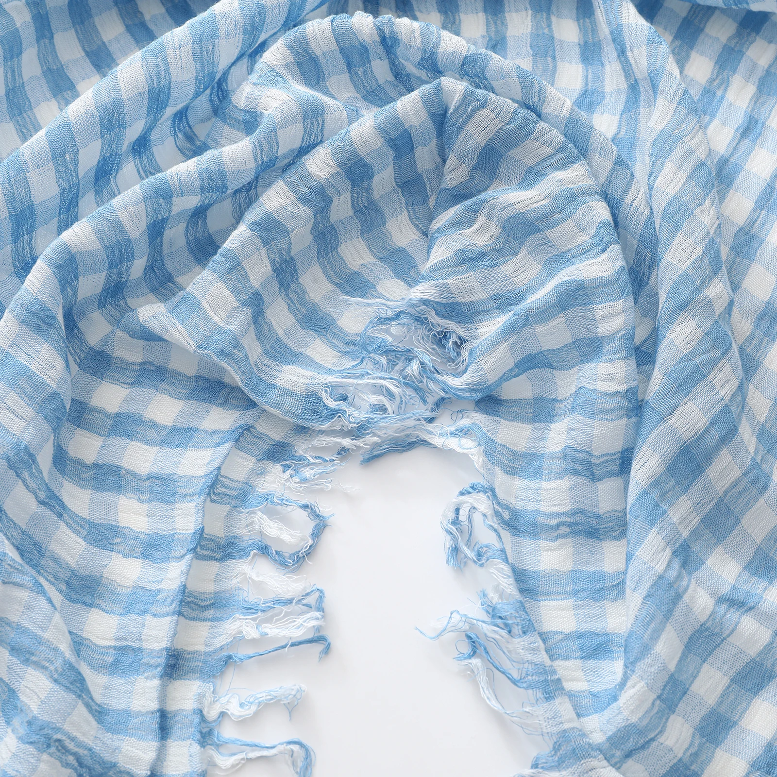 Cotton Linen Plaid Fashion Women Scarf Autumn Winter Warm Neckerchief Pashmina Casual Male Accessories Tassel Bufandas Shawls