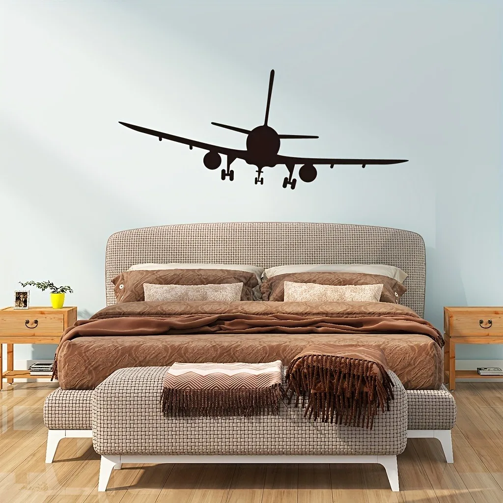 Airplane Waterproof Wall Stickers Home Decor For Kitchen Decoration Accessories Murals