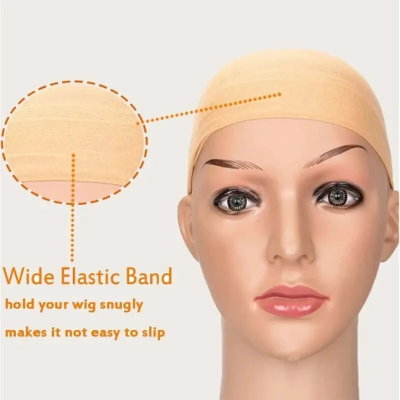 2 pieces/ Olcsón haja Új Harisnya kupak számára wigs Háló számára wigs Kopasz kupak Nylon Harisnya Paróka kupak Nyújtható