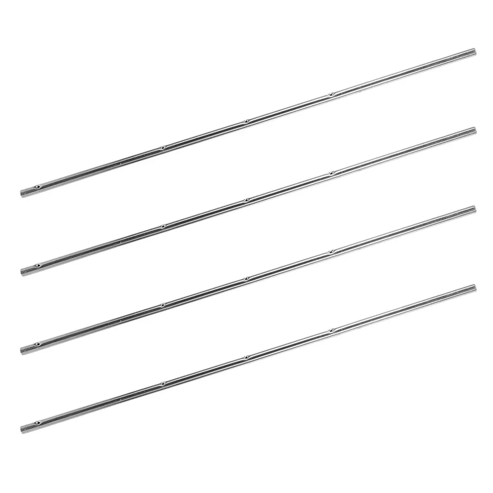 

4Pcs Table Soccer Metal Foosball Rods Sturdy Replacement Parts Easy Installation Foosball Accessories Soccer Machine Poles