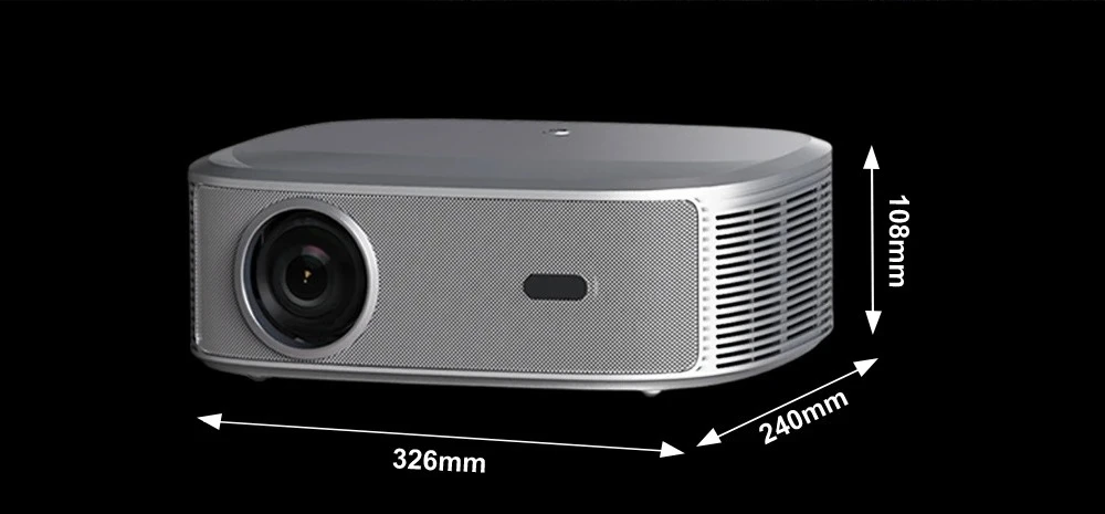 Everycom HQ11W 1080P Projector Smart TV for Home 3600 ANSI Video Projectors 3+64GB Android 15 Movie Support Full 4K HQ10W Upgrad