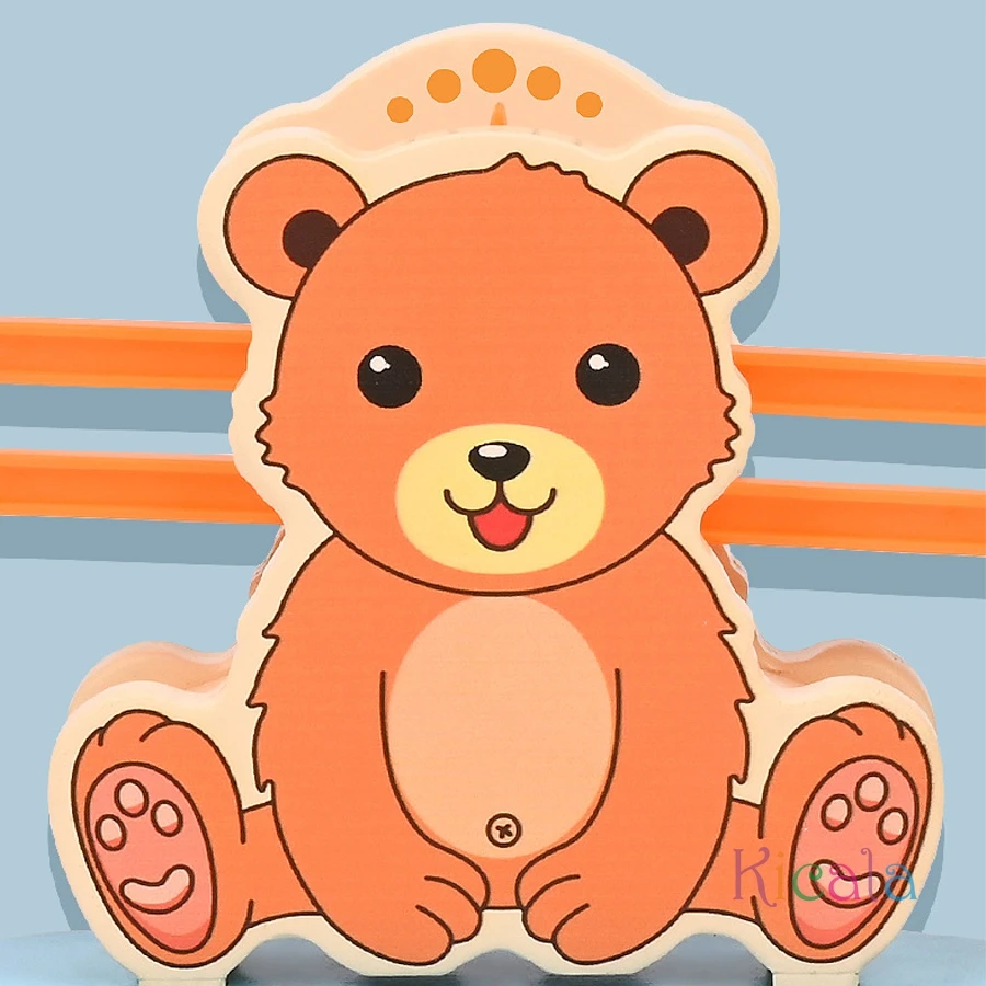 ألعاب الرياضيات الخشبية للأطفال موازين التوازن للأطفال رياض الأطفال مونتيسوري التعليم المبكر وزن ألعاب ألغاز هدية #5