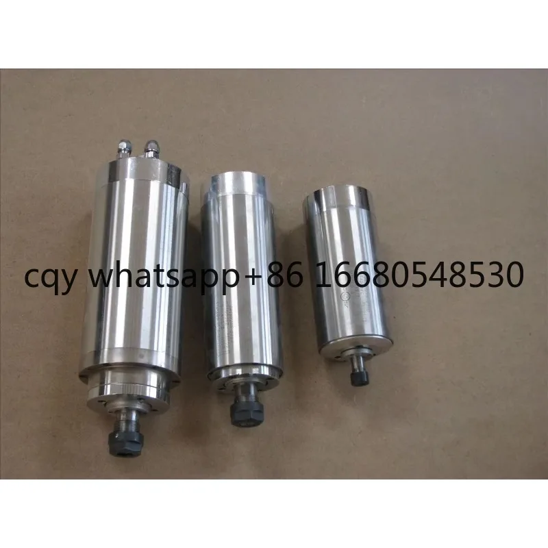 GG 380V 3 Phase  ER25 Size 7.5Kw 5.5kw  Water Cooling Spindle for CNC Router Marble Metal Milling