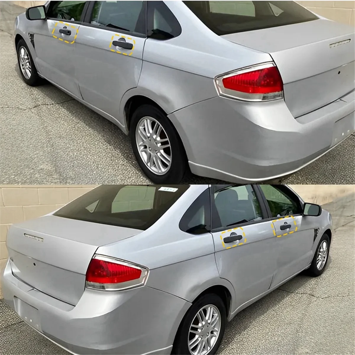 

4 шт./комплект, автомобильные ручки для Ford Focus 2008-2011 8S4Z-54218A14-AA