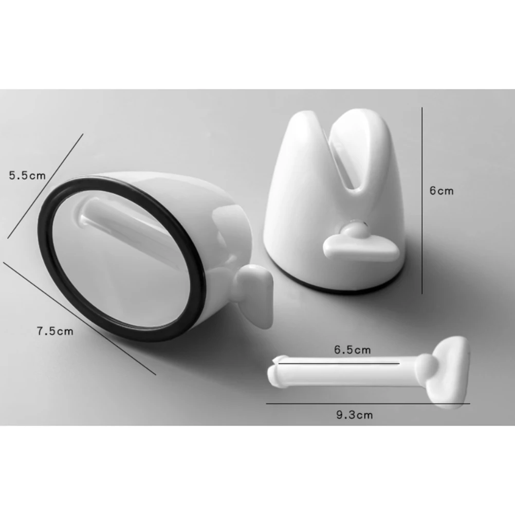 

3 Pcs Toothpaste Squeezer Tube Red Rolling Fashion Cleasing Milk Tool Reusable Plastic Extruder Saver Portable Easy Use