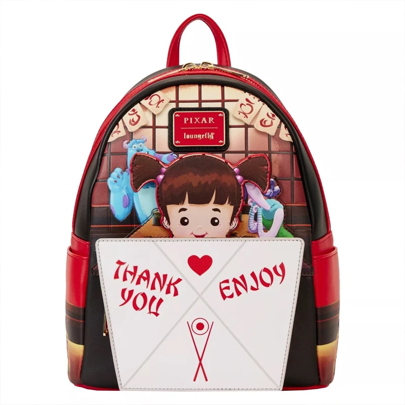 Bandai Harries Rucksack Pottered Damen Doppelgurt Umhängetasche Geldbörse Rucksack Pu Leder Studentenrucksack Briefpapier Weihnachtsgeschenk 4