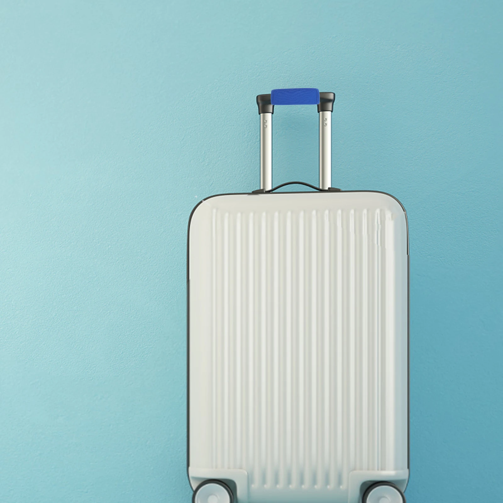 

3 Pcs Suitcase Handle Cover Trolley Protective Elastic Luggage Protector Neoprene Wrap Detachable Covers