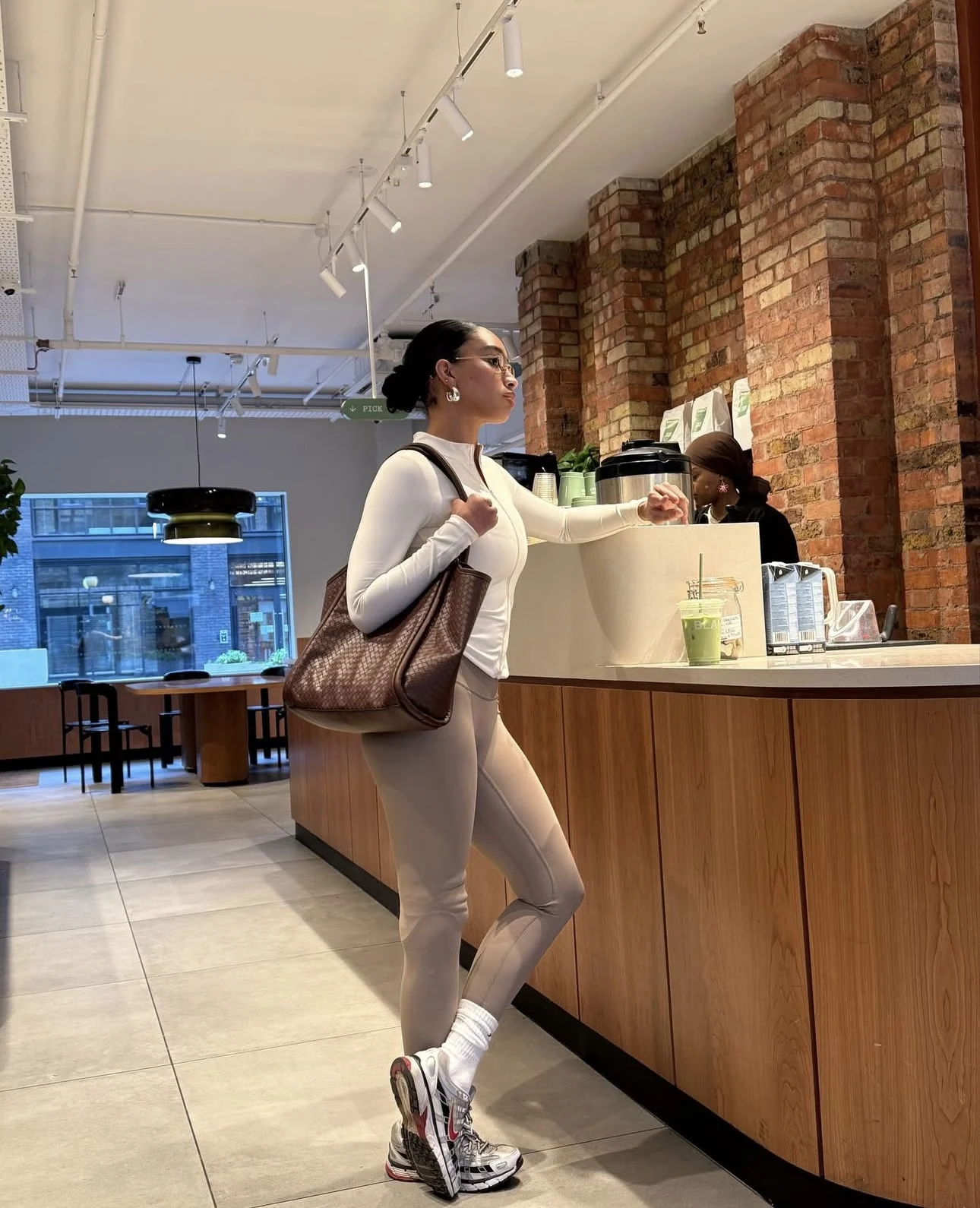 سراويل يوجا عالية الخصر للياقة البدنية من سلسلة Freedom سراويل رياضية عالية المرونة وضيقة على شكل الورك الخوخي #5