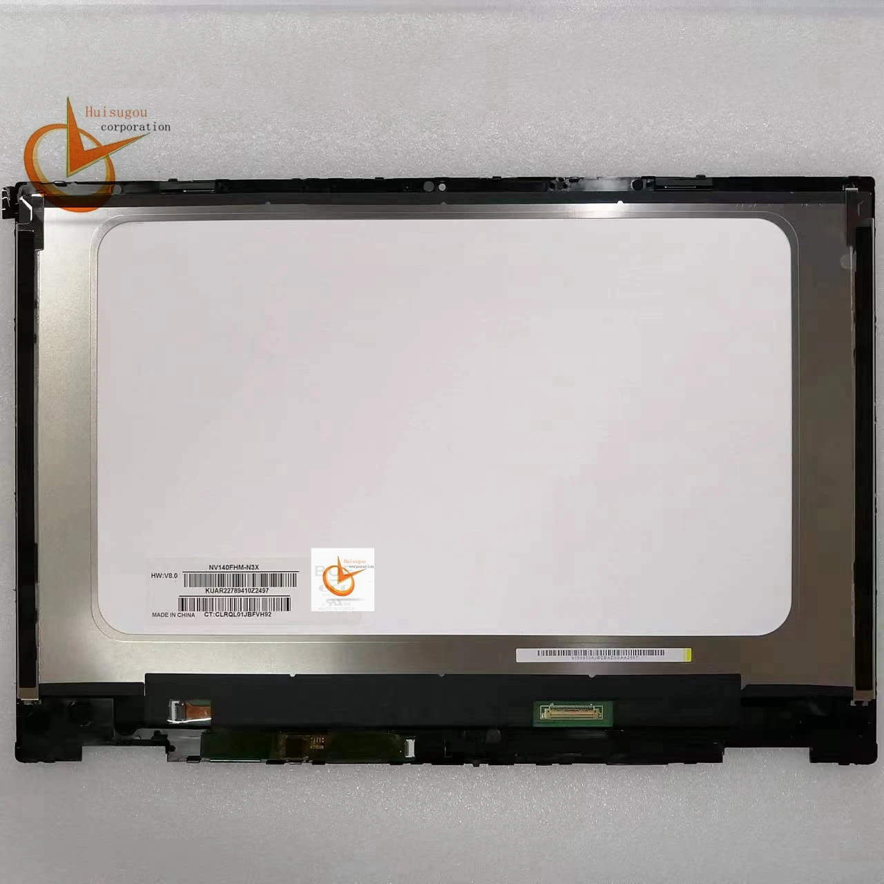 Imagem -02 - Laptop Touch Screen Digitalizador Display Lcd Montagem com Frame Substituição Brazel hp Pavilion X360 14-dh 14-dw 14-ba 14b-ca Laptop