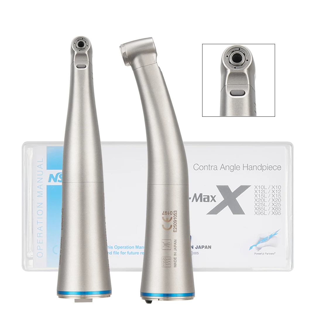 NSK Ti-Max X25L コントラ NSK Ti-MAX X25L 歯科 1:1 高速ハンドピース FG Ø1.6mm バー