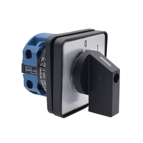 LW28-20A Interruptor de cambio de leva giratorio eléctrico de 2 posiciones y 4 terminales 550V 20A