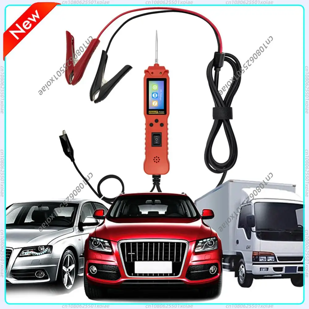 

Электрический тестер-щуп 12/24В P100 Pro P200, автомобильный тестер цепей, тестер электрических цепей питания, сканер цепей зажигания и аккумуляторов