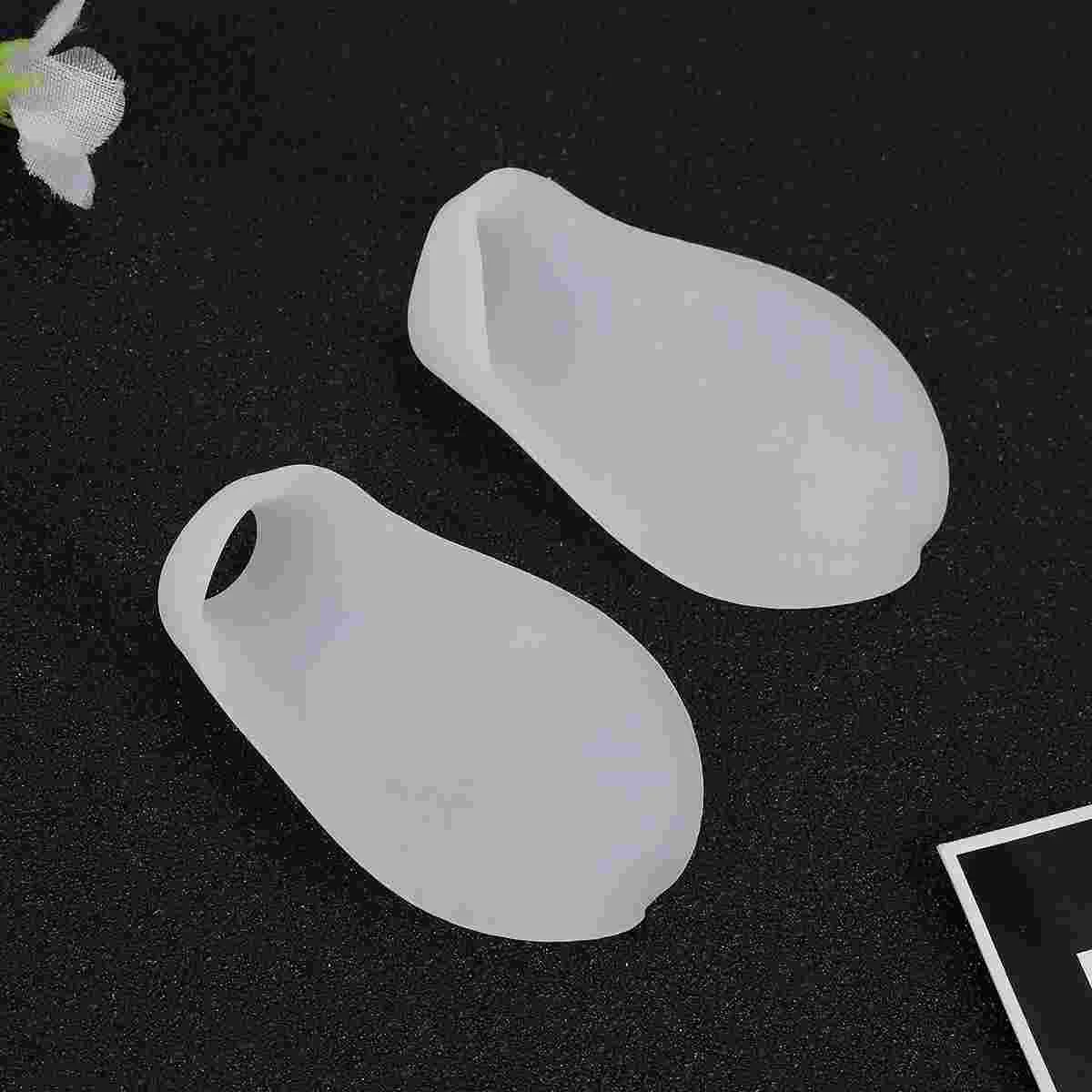 2pcs Little Toe Tubes Bunion Protector Silicone Toe Sleeve Finger Cots for feet toe sleeve protector silicone toe protector