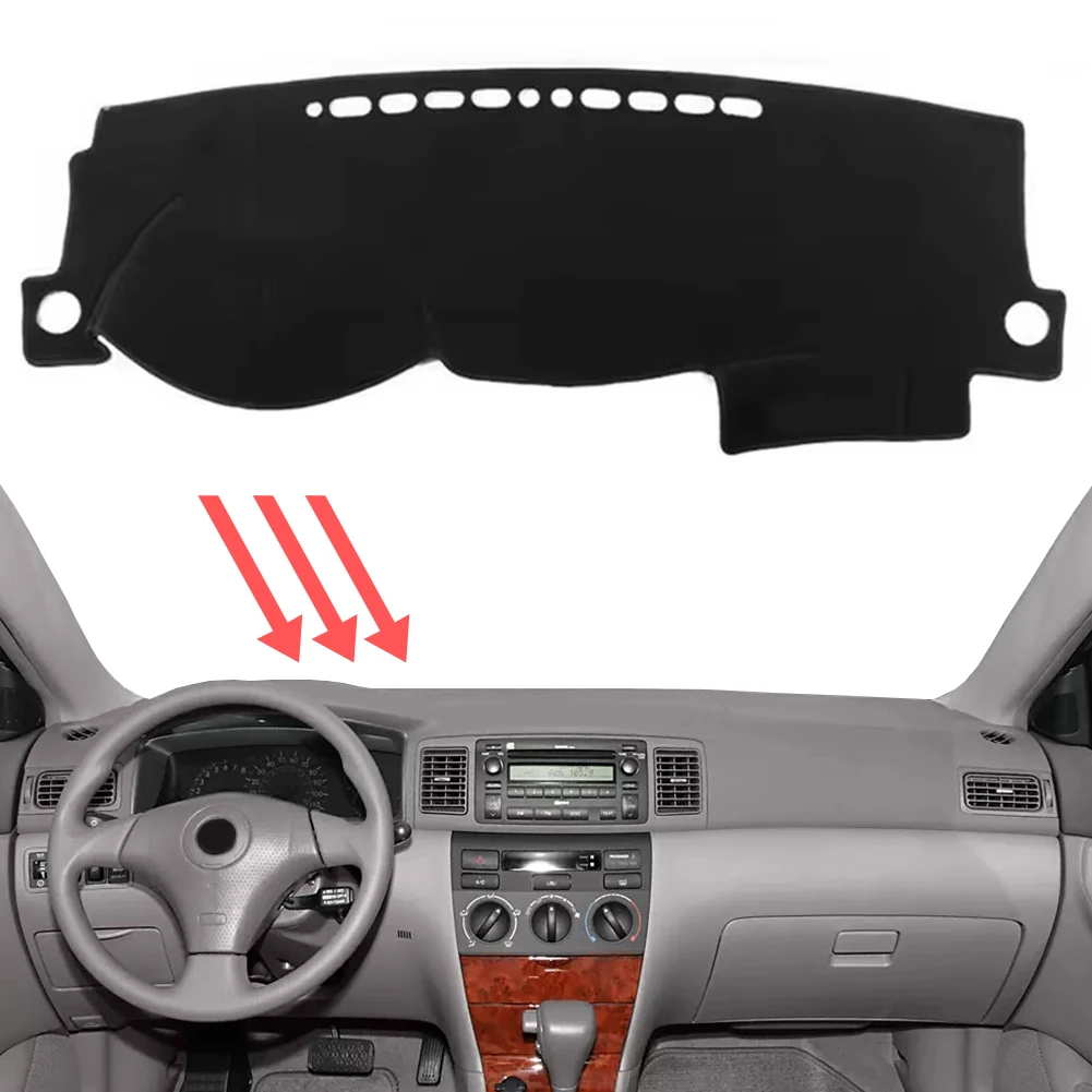 

for Toyota Corolla Altis Fielder E120 E130 2003 2004 2005 2006 Car Dashboard Mat Sunshade Protective Carpet Dash Pad Dashmat