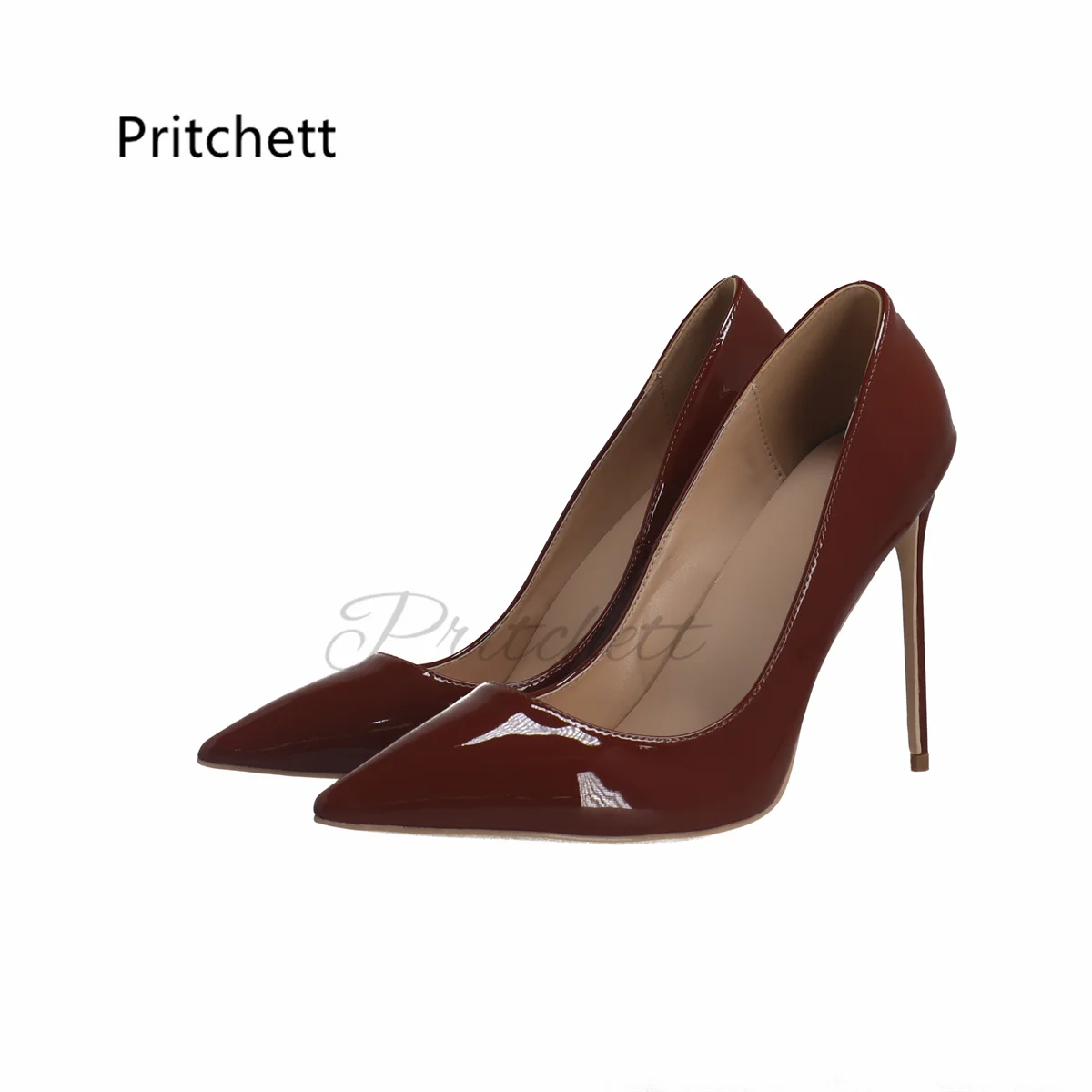 

Women Dress Shoes Patent Leather High Heels Stiletto Pumps Pointed Toe Shallow Women's Shoes Classic Work Party Shoes 8/10/12Cm