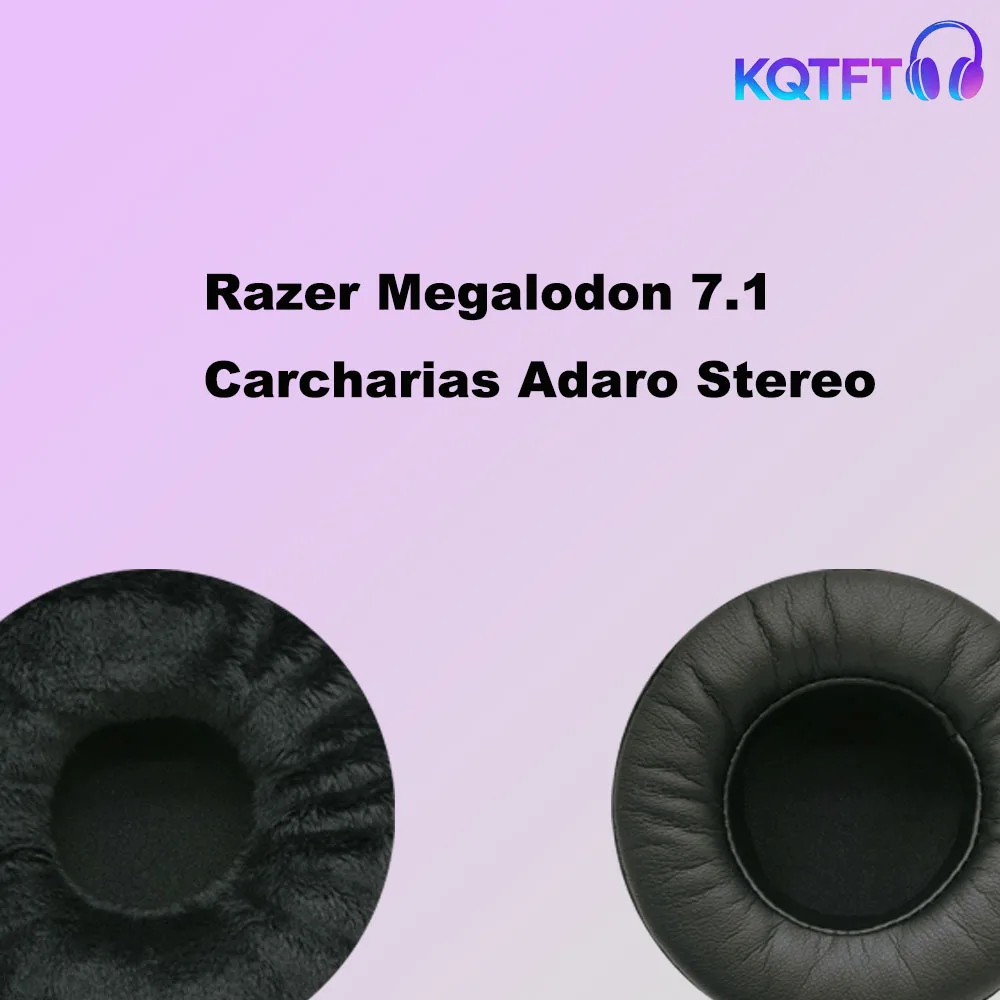 

Replacement Ear Pads for Razer Megalodon 7.1 Carcharias Adaro Stereo Parts Leather Cushion Velvet Earmuff Headset Sleeve Cover