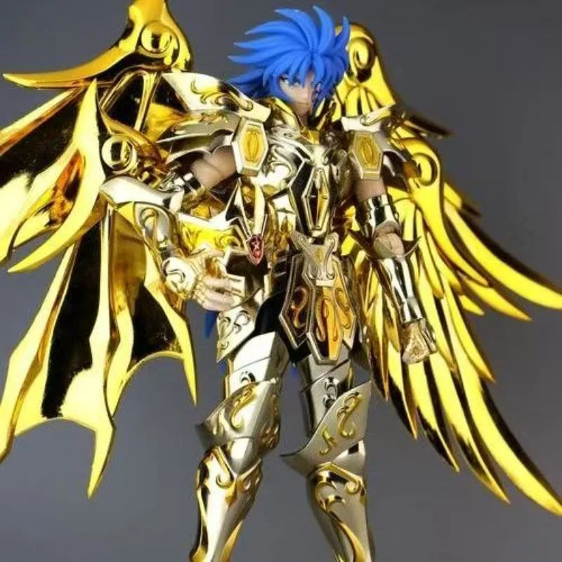 

GT Saint Seiya Saint Cloth Myth EX Близнецы Golden Saint Фигурка Настольное украшение Подарочная коллекция