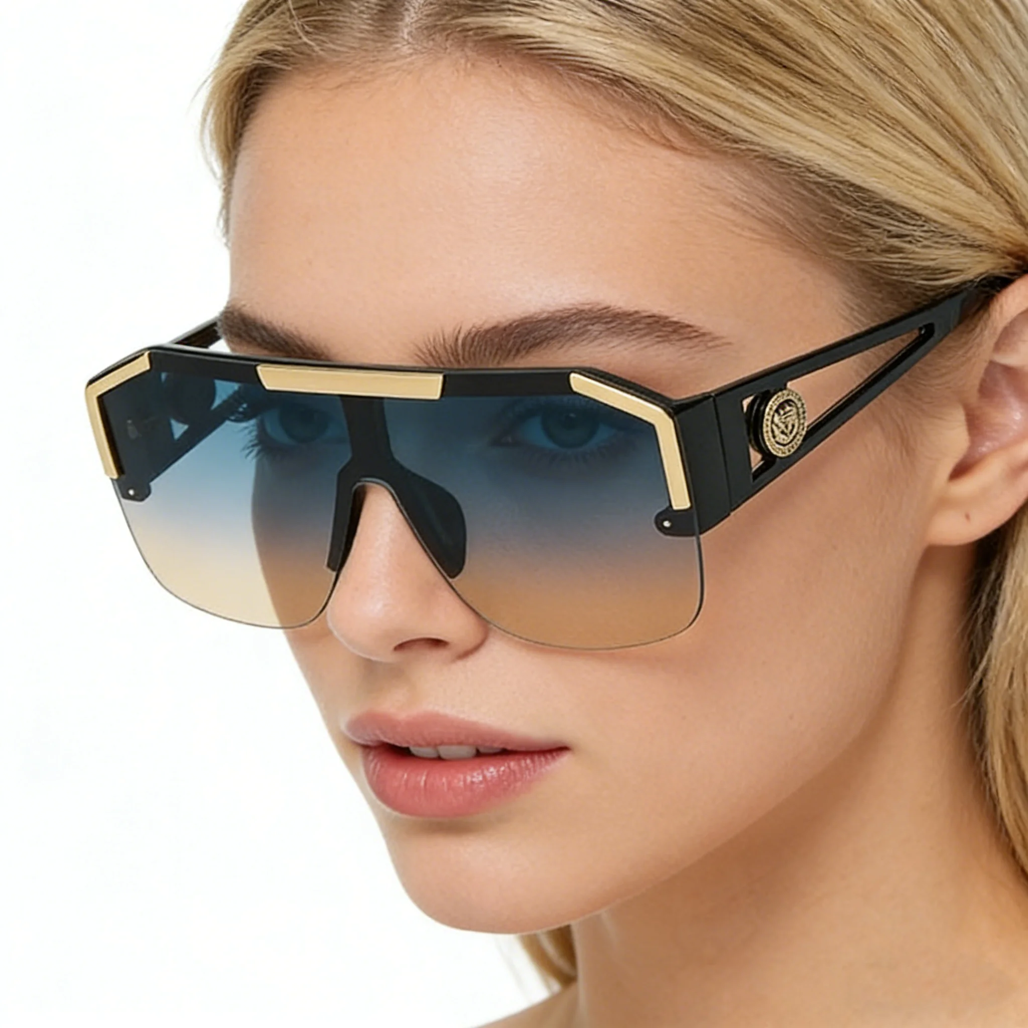

Integrative High-grade Driving Sunglasses Summer Women's Windproof Sun Glasses Outdoor Sports Gift MJ0636
