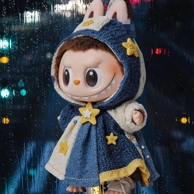 For Labubu Clothing 15cm 17cm V1 V2 V3 Starlit  Art Bjd  Doll Replacement To Replace Cute Fashion Dressing Up Doll Accessory