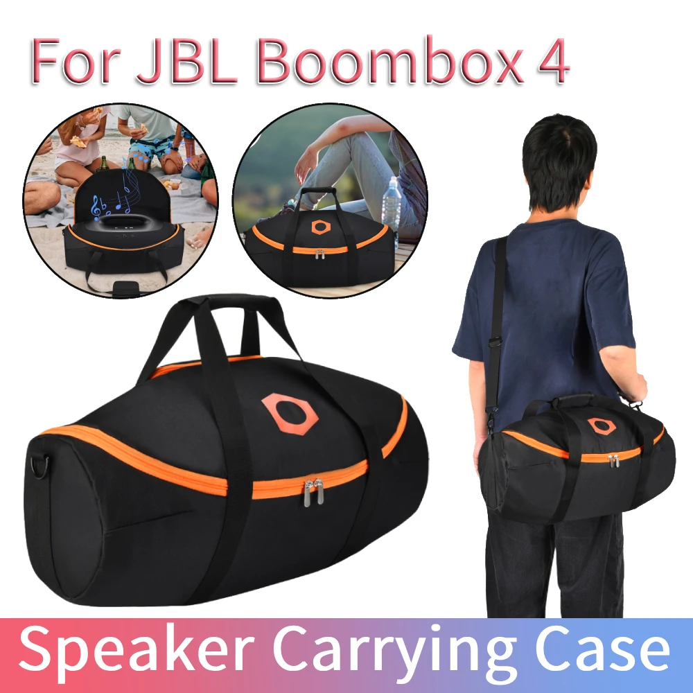 

Speaker Strap Carrying Case for JBL Boombox 4 Portable Shoulder Storage Bag with Detachable Strap for JBL Boombox 4 Accessories