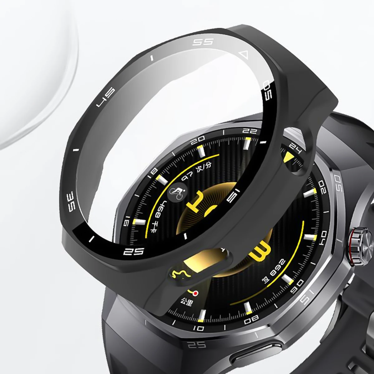 Tempered Glass+Hard PC Watch Case For Huawei Watch GT 7 6Pro 46mm Screen Glass Anti-scratch Protective Shell Scale