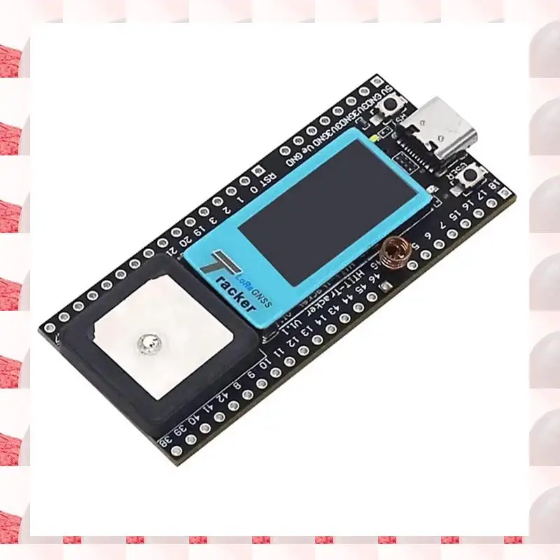 

Беспроводной трекер ABGN Lora ESP32 Lora Металастичный трекер активности SX1262 Wi-Fi Bluetooth GPS трекер 863-928 МГц для велосипеда и автомобиля