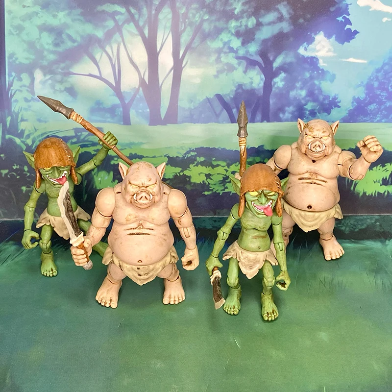 

in stock Official TOYS CABIN Series 2 Goblin Action Figure Gashapon Red Green Goblin Ultra Articulated Model decoration