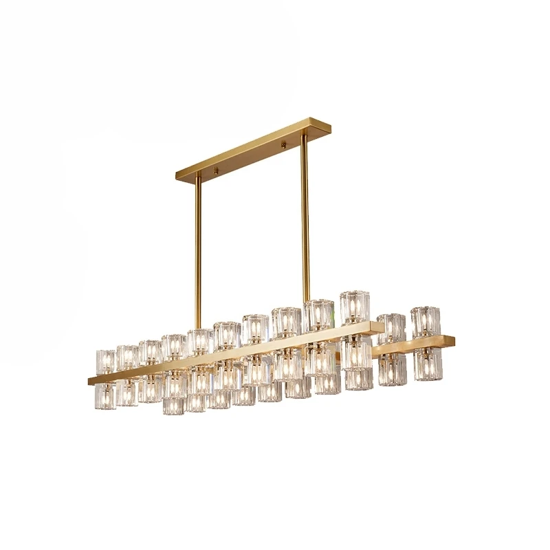 

Modernity Double layer Crystal Ceiling Chandelier LED Lighting dimmable Home interior lighting for Living Room Lustre