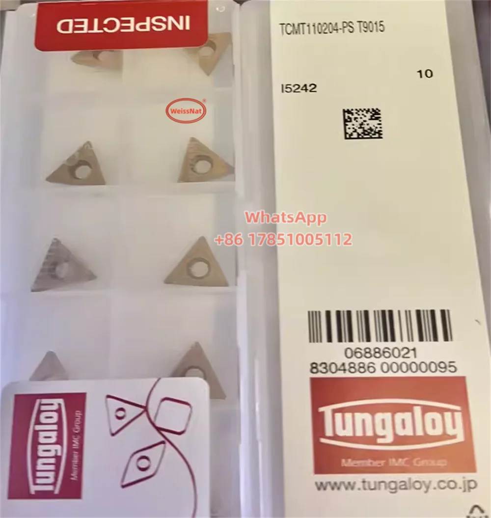 TUNGALOY TCMT090202 TCMT090204 TCMT110202 TCMT110204 TCMT110208 TCMT16T302 TCMT16T304 NS9530 T9115 Carbide Insert TCMT Inserts