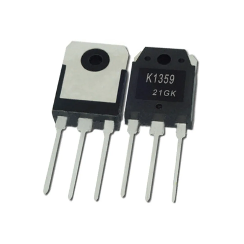 10PCS K1359 2SK1359 TO-3P Silicon N Channel MOS Type 5A 1000V