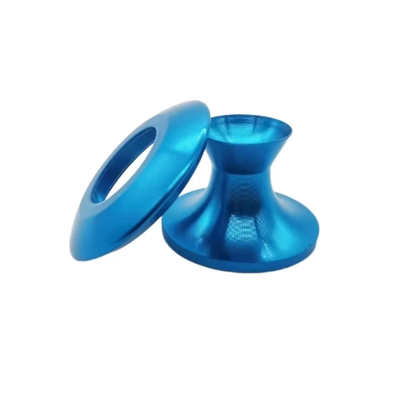 

Customized Prototype Milling Turning Service Blue mechanical adjustment component