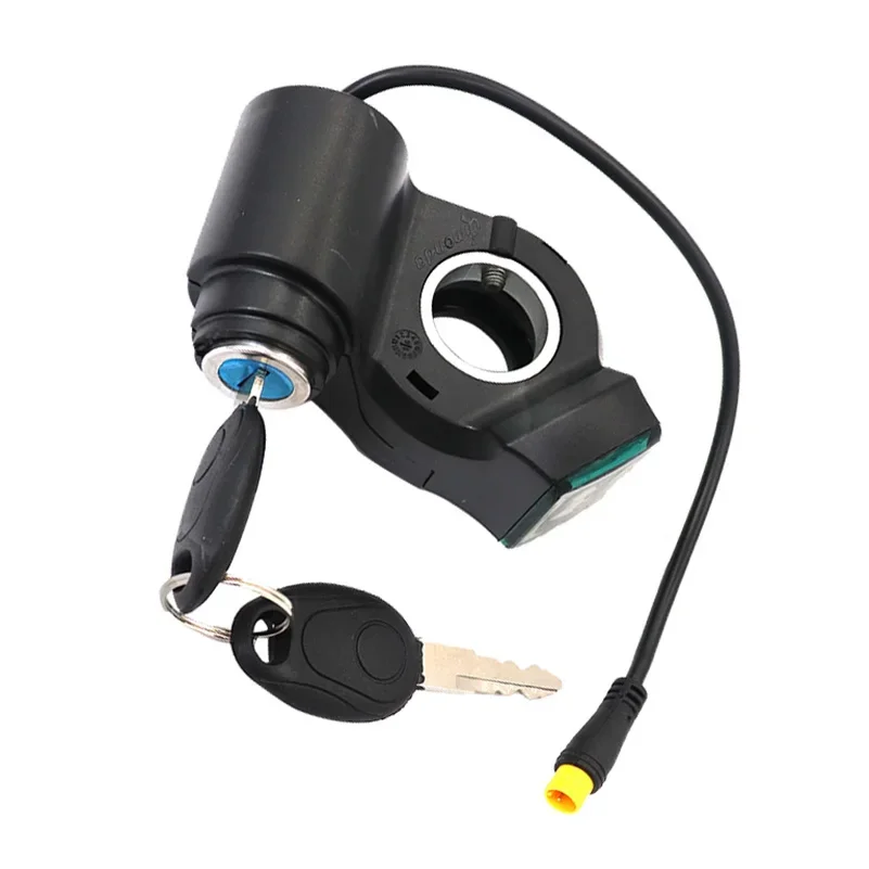Electric Scooter LCD Thumb Throttle Voltmeter Digital Voltage Display Switch Power with Key Lock Bicycle Accessories image 5