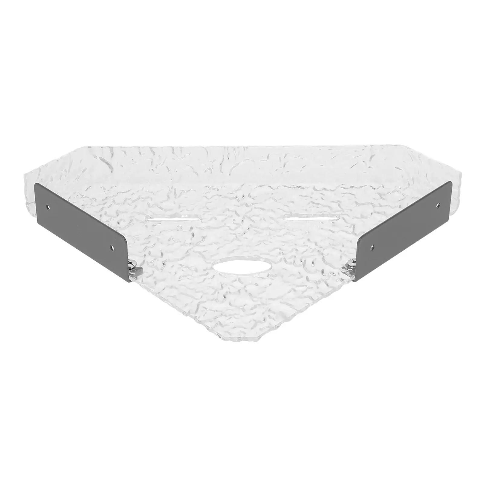 

1 set 1 Set Of Waterproof Acrylic Corner Shelf For Van Bathroom Space-Saving Shower Storage Rack Organizer Nonslip