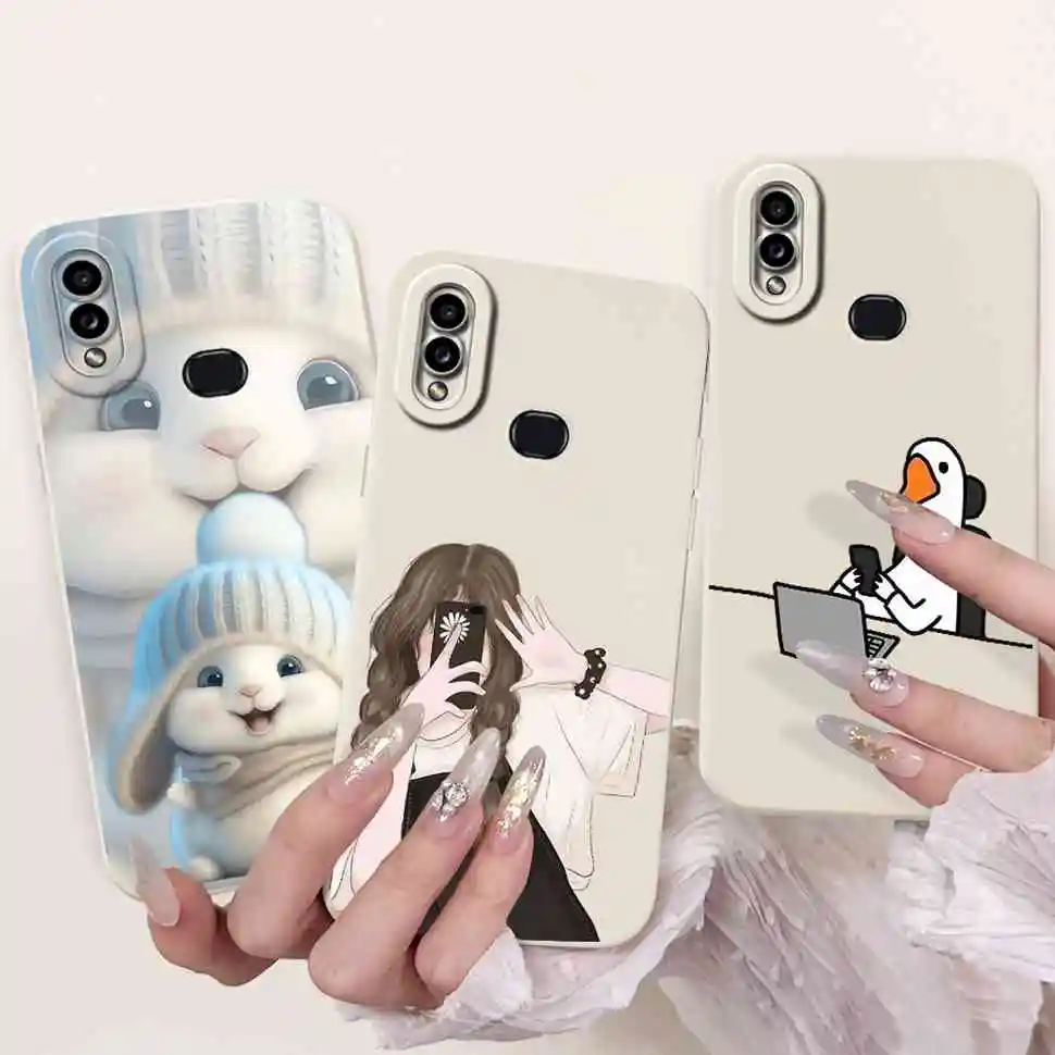 Для Samsung Galaxy A10s SM-A107FCase модный мультяшный мягкий силиконовый чехол для Samsung A10S M10s SM-M107F 6,4 
