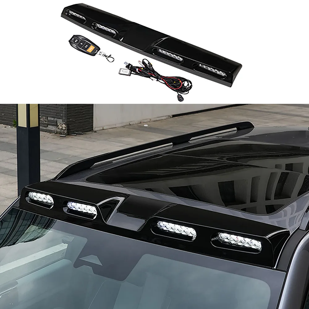 

Автомобильные модифицированные даховые прожекторы с четырьмя глазами для BYD Equation Leopard 5 2023-2025 Defender Style светодиодный внедорожный вспомогательный прожектор