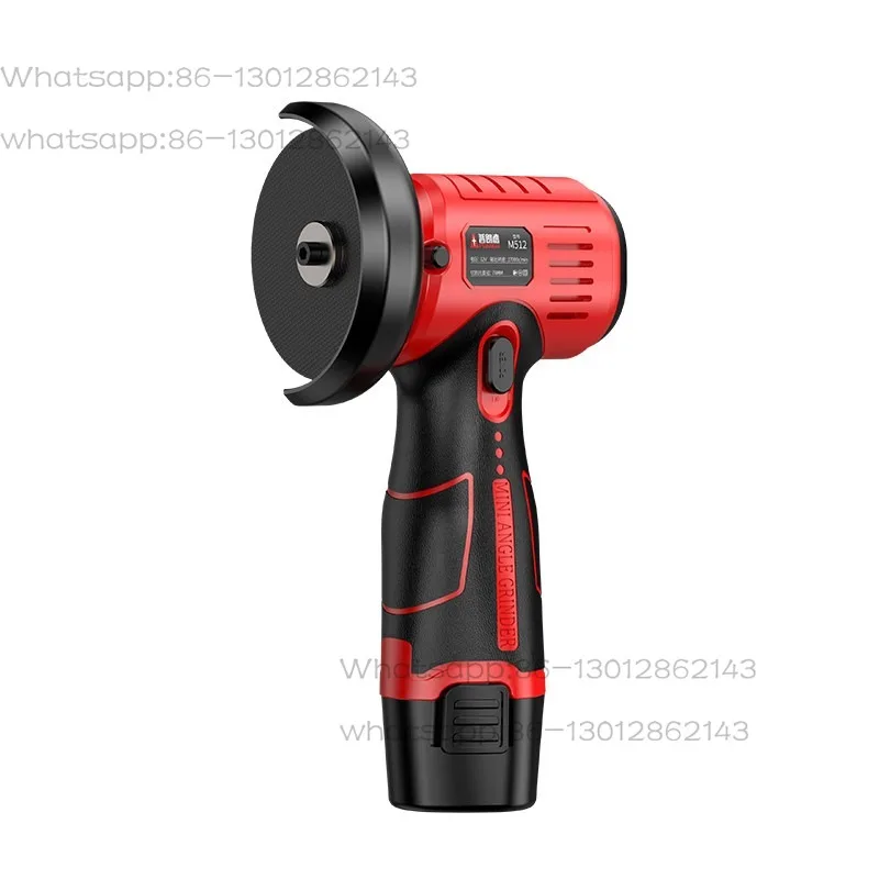 

Mini Angle Grinder Rechargeable Household Small Multifunctional Grinder Lithium Battery Polishing Machine Seam Cleaning Artifact