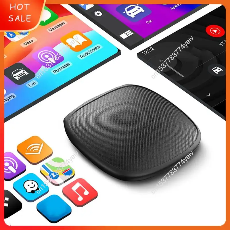 Wireless Carplay Android Ai Box Wired To Wireless Carplay Android Adapter Octa-Core 4G+64G Plug And Play A62X